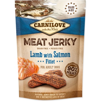 CARNILOVE Jerky Snack Lamb with Salmon Fillet 100 g