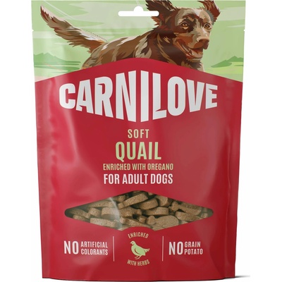 Carnilove Dog Soft Křepelka + Oregano 200 g