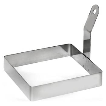 Image 1 of Horecano Иноксова форма за яйца КВАДРАТ 10x10cm (305810) (0171217)