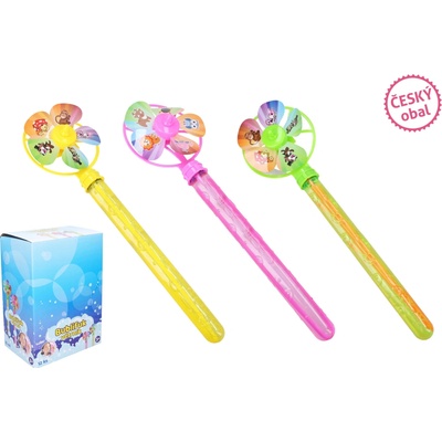 Bublifuk s větrníkem 76 ml 34 cm