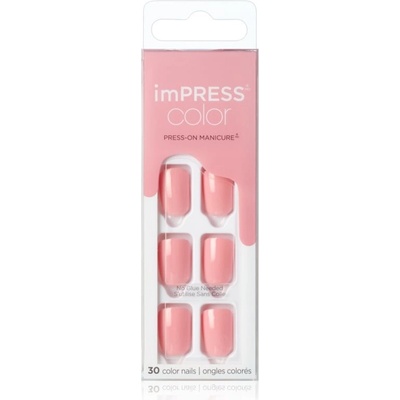 KISS imPRESS Color Pretty Pink 30 ks – Zbozi.Blesk.cz