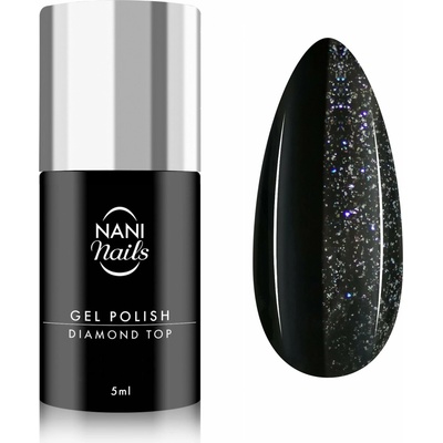 NANI gél lak Diamond Top Silver 5 ml