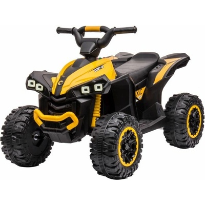 mamido Detská elektrická štvorkolka XC-sport 2x45W žltá