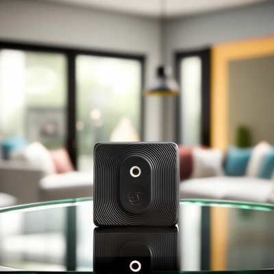 Shelly Смарт сензор за температура и влажност Shelly BLU H&T, Bluetooth/Zigbee, Черен