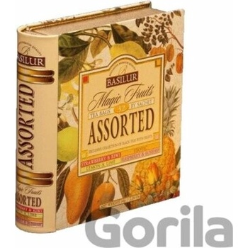 Basilur Kniha Assorted Magic Fruit plech 32 x 2 g