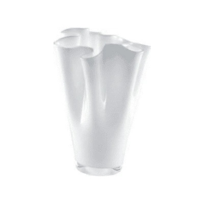 Váza WAIVA opálovo biela H30 cm