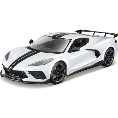 Maisto Chevrolet Corvette Stingray Coupe 2020 White 1:18