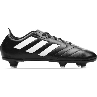 Adidas Юношески футболни бутонки Adidas Goletto SG Football Boots Junior - Black/White 09