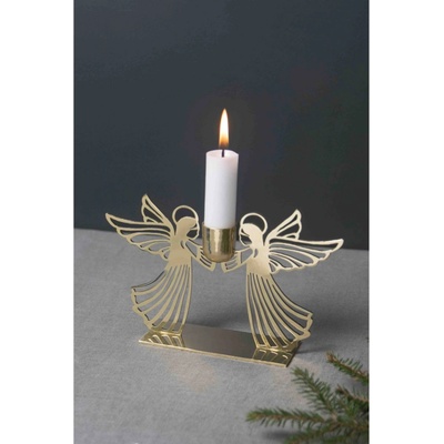 Svícen Flying Angel Gold Pluto Design