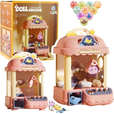 mamido Výherní automat na chytání hraček pro děti růžový