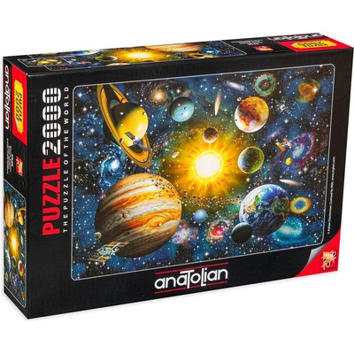 Anatolian Пъзел Anatolian от 2000 части - Слънчева система (P3946)
