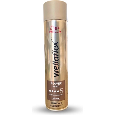 Wellaflex Power Mega Strong Hold 5+ lak na vlasy 250 ml