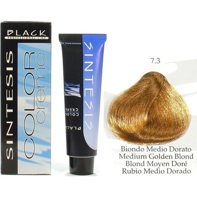 Black Sintesis Color Creme 7-3 stredne zlatý blond 100 ml