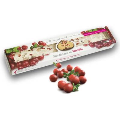 ITAN Jemný nugát s brusnicami 100 g