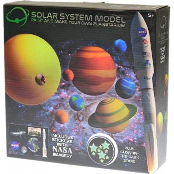 Mikrotrading NASA sada na výrobu sluneční soustavy v krabičce