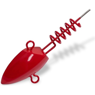 Black Cat Jigová hlavička Jig Head 45 g 2 ks Červená