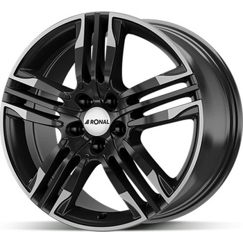 Ronal R58 8x20 5x115 ET70,3 black polished