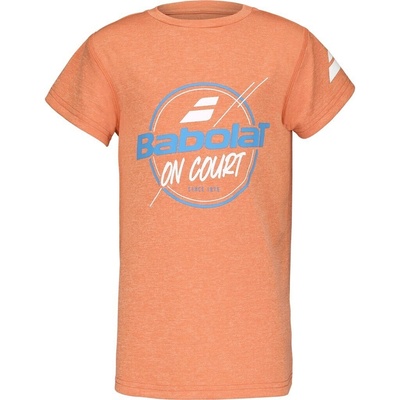 Babolat Exercise Graphic Tee Boy Vibrant Orange