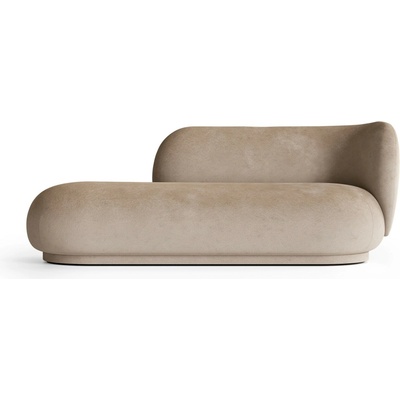 Ferm Living Rico Divan Right Faded Velvet piesková