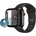 PanzerGlass Стъклен протектор PanzerGlass - AntiBact, Apple Watch 4/5/6/SE, 44 mm, черен (5711724036415)