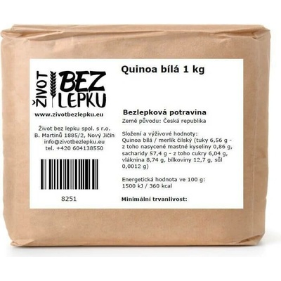 Život bez lepku Quinoa bílá 1 kg