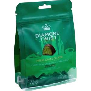 Choco Lake Diamond Twist Дубай Млечен Шоколад Kunafa & Шамфъстък 180гр