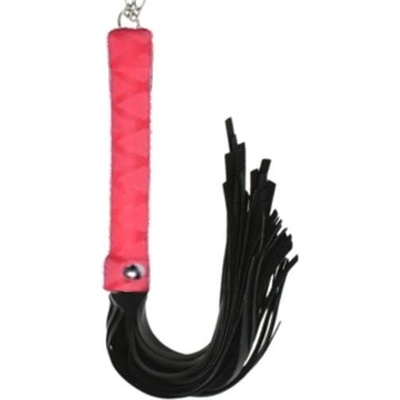 Guilty China Кожен камшик за пляскане и ролеви игри "bicci glam red" 50 см