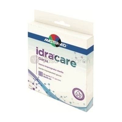 Master Aid Idra Care Sterilné krytie na rany 10 x 10 cm 10 mastných tylov s kyselinou hyalurónovou