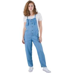 Hurley Oceancare Chambray sleeveless overall - Blue (Ligth Denim22)