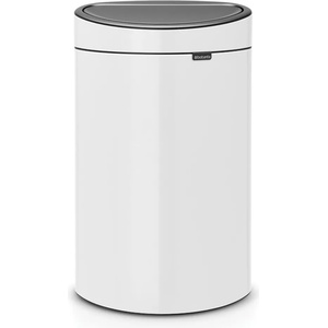 Brabantia Кош за смет Brabantia Touch Bin New 40L, White