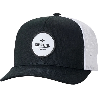 Rip Curl Мъжка шапка с козирка Rip curl Routine Curve Trucker Cap - Black / White - размер One Size (904-3800-0411)