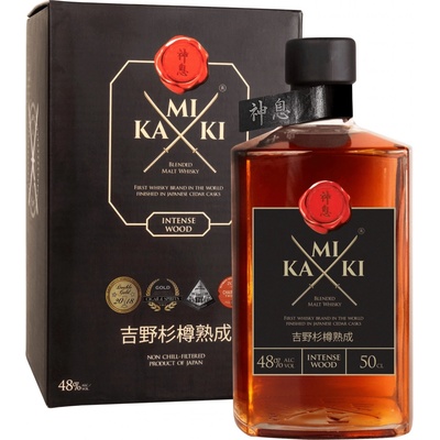 Kamiki Intense Wood Whisky 48% 0,5 l (kartón)