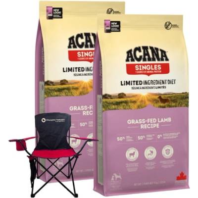 Acana Dog Singles Grass-Fed Lamb 2x 17 kg