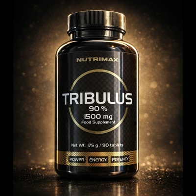 NutriMax Tribulus 1500 mg 90 %, Kotvičník, Extra silný 90 tablet