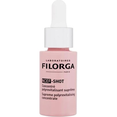 Filorga NCEF Shot Supreme Polyrevitalising Concentrate изглаждащ и стягащ кожата серум за лице 15 ml за жени