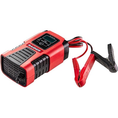 Raider Зарядно за акумулатори, инверторно, RAIDER RD-BC17, 6/12V, 45Ah, LCD дисплей (032206)