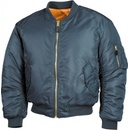 Bunda MFH MA1 bomber pilot modrá