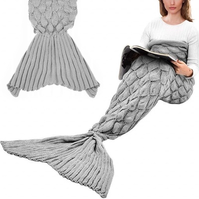 Snuggie 5597 Deka ve tvaru mořské panny MERMAID šedá