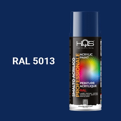 HQS akrylová farba v spreji 400 ml RAL 5013 lesklá