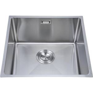 Cascada Мивка за кухня Алпака Cascada D4343H 430 х 430 х 220 мм (3444982) Мивка за вграждане
