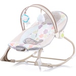Chipolino Музикален шезлонг Chipolino - Dolce, птиче (SHEDL0203BR)