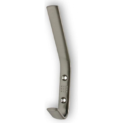 Háček 1606 kov niklovaný 150 mm x 18 mm x 65 mm