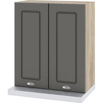 ИРИМ Горен кухненски шкаф за аспиратор Сити АРФ-Цимент мат-06-13 60 см