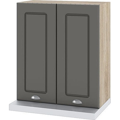 ИРИМ Горен кухненски шкаф за аспиратор Сити АРФ-Цимент мат-06-13 60 см