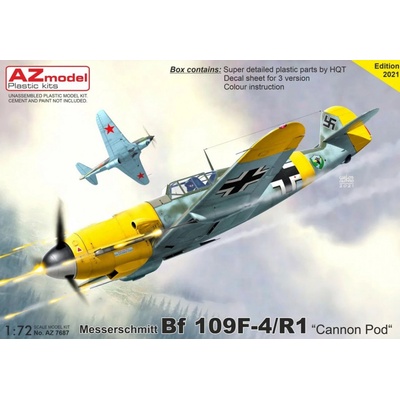 AZ Model Bf 109F-4/R1 Kanon Pod 1:72