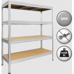 Carmen Метален стелаж MEGA 177x180x45 см, до 500 кг на рафт - цинк - BestPC