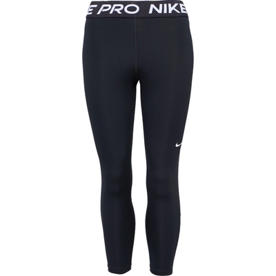 Nike Pro 365 Tight Crop W čierny