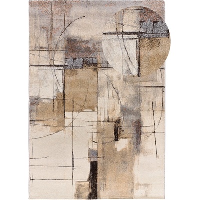 Universal Килим в сив и бежов цвят 133x190 cm Beruti - Universal (50749)