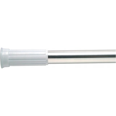 Aqualine 0201005CR teleskopická rozperná tyč na sprchový záves 70-120cm, chróm