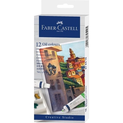 Faber Castell akrylové barvy 12 ks 169501 12 ml – Sleviste.cz